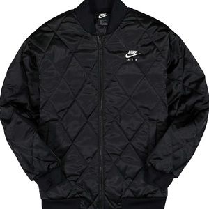 NWT Nike Air Womens Satin Quilted Jacket